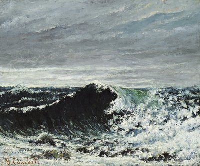 Die Welle von Gustave Courbet